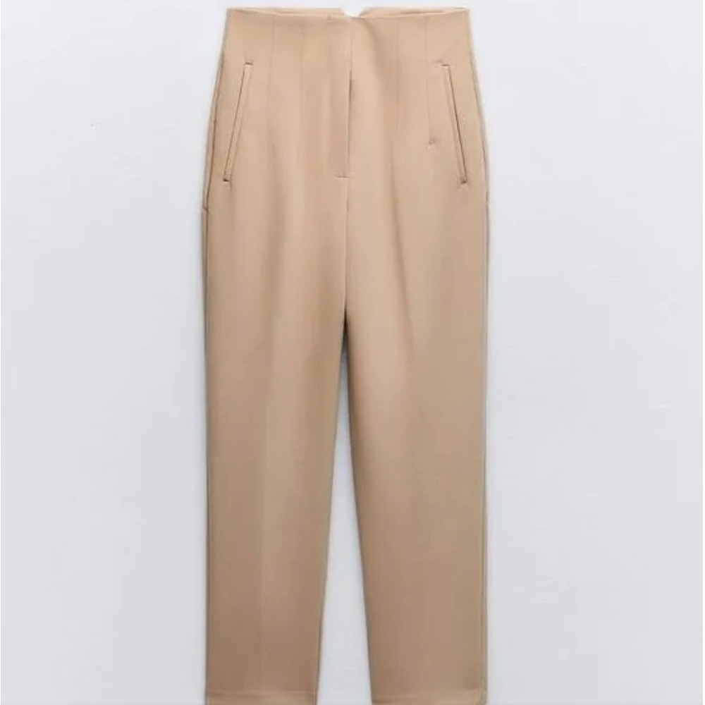 Zara Size Small High Waist Trousers.